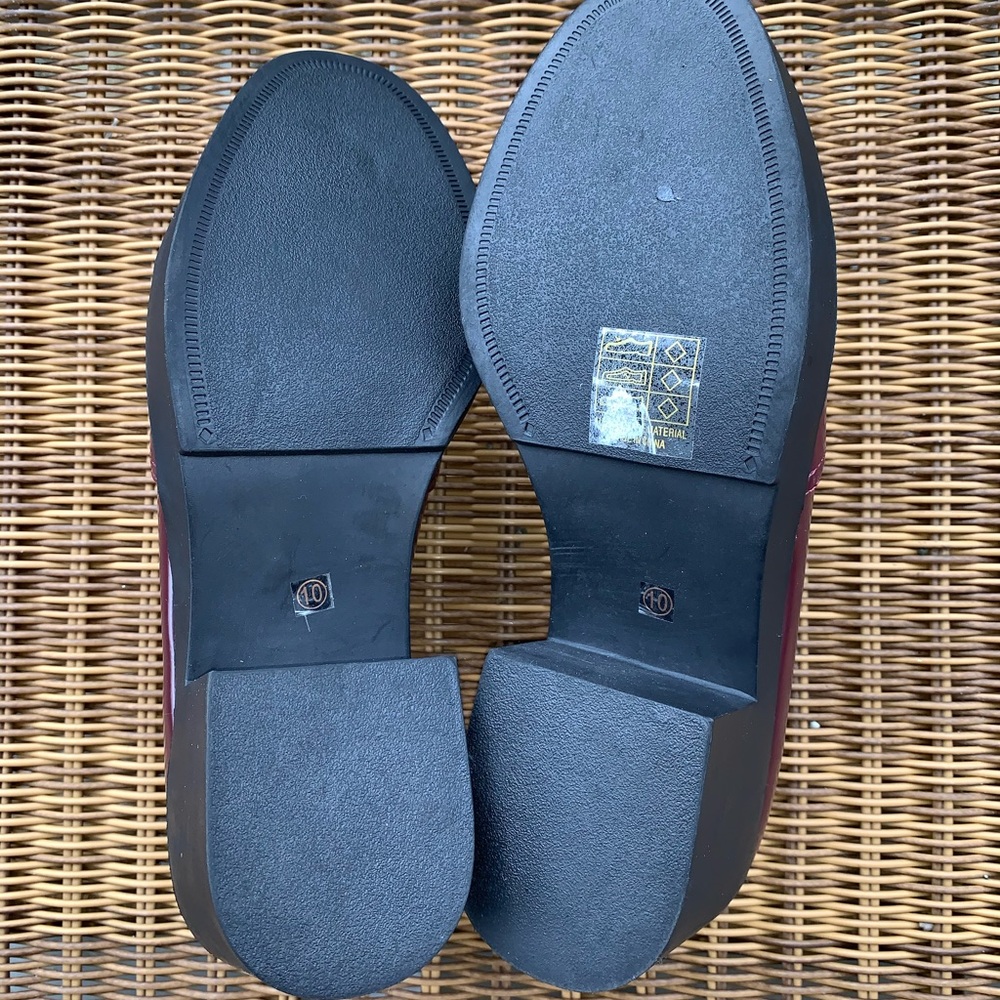 🍄 Bella Marie block heel platform loafer. Size 10 - Picture 2 of 8